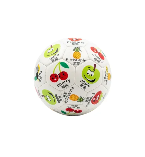 Fruit Printed Mini Football – Stitched Kids Toy Soccer Ball - 15cm