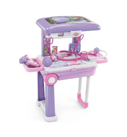 2-in-1 Princess Sofia Kids Doctor Kit Trolley