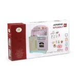 Kids Wooden Kitchen Playset with Accessories