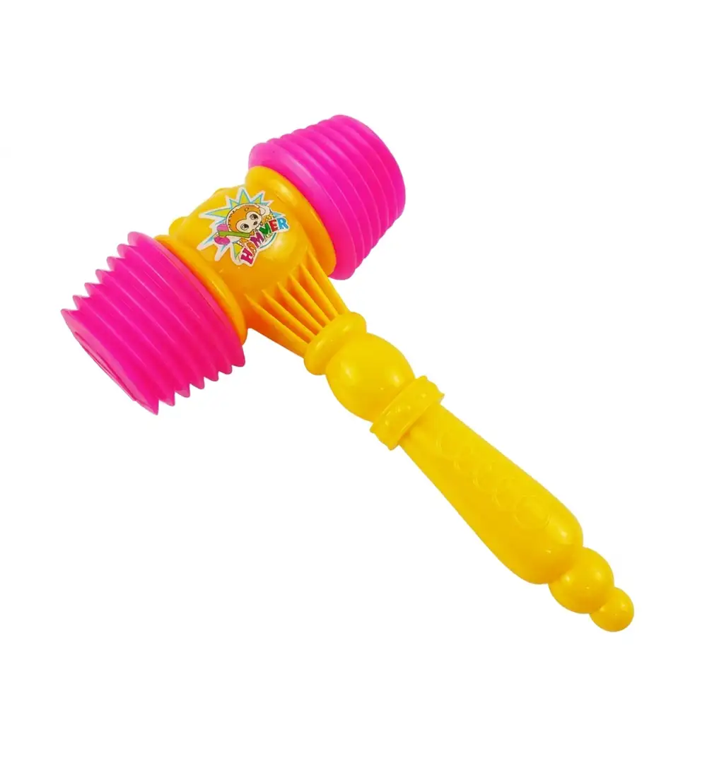 Squeaky Toy Hammer for Kids - Soft Plastic Sound Toy 5 Squeaky Toy Hammer for Kids - Soft Plastic Sound Toy