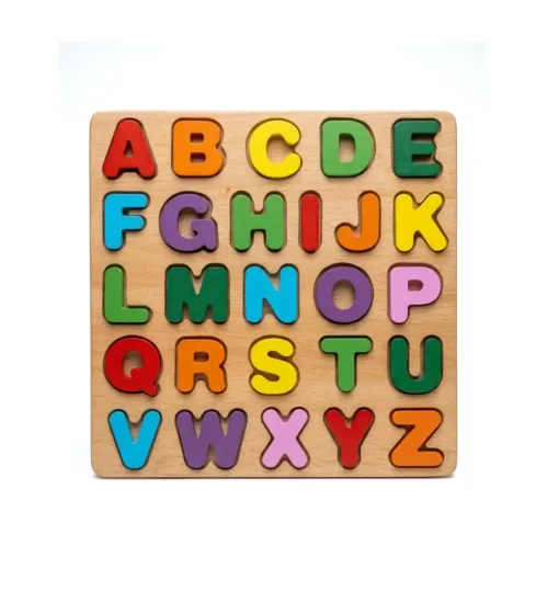 Uppercase Alphabet Wooden Puzzle