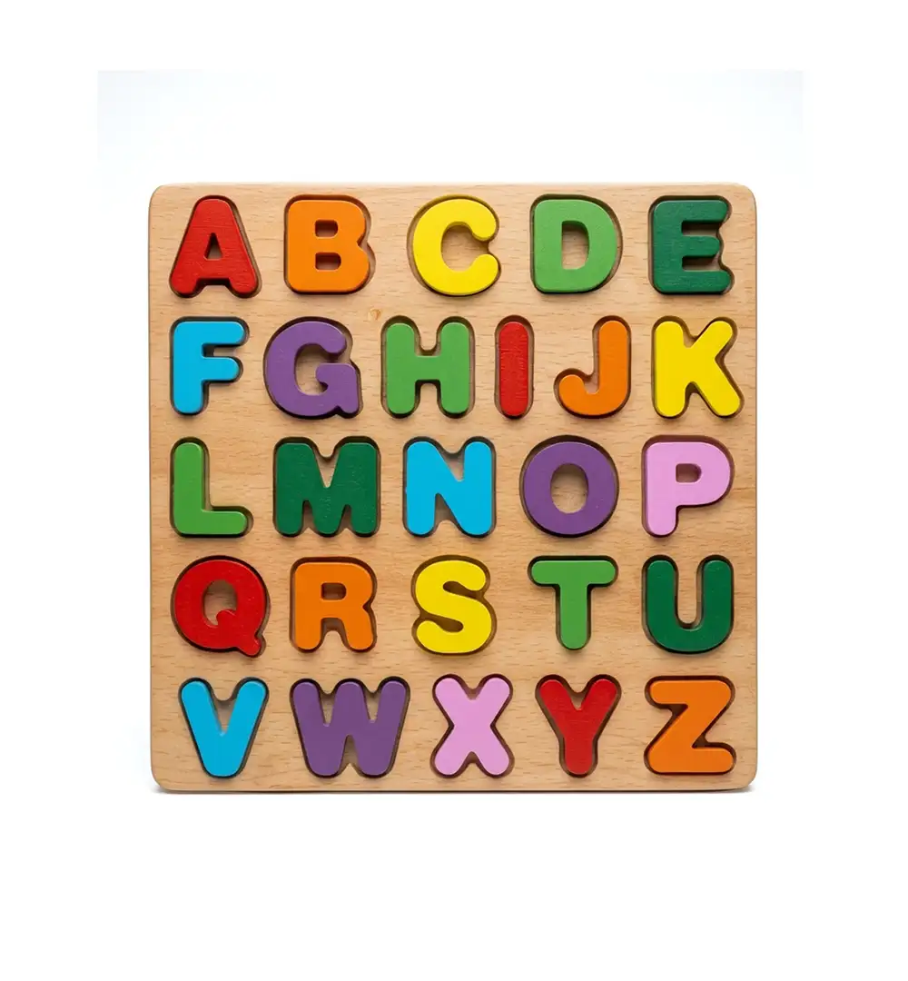 Uppercase Alphabet Wooden Puzzle