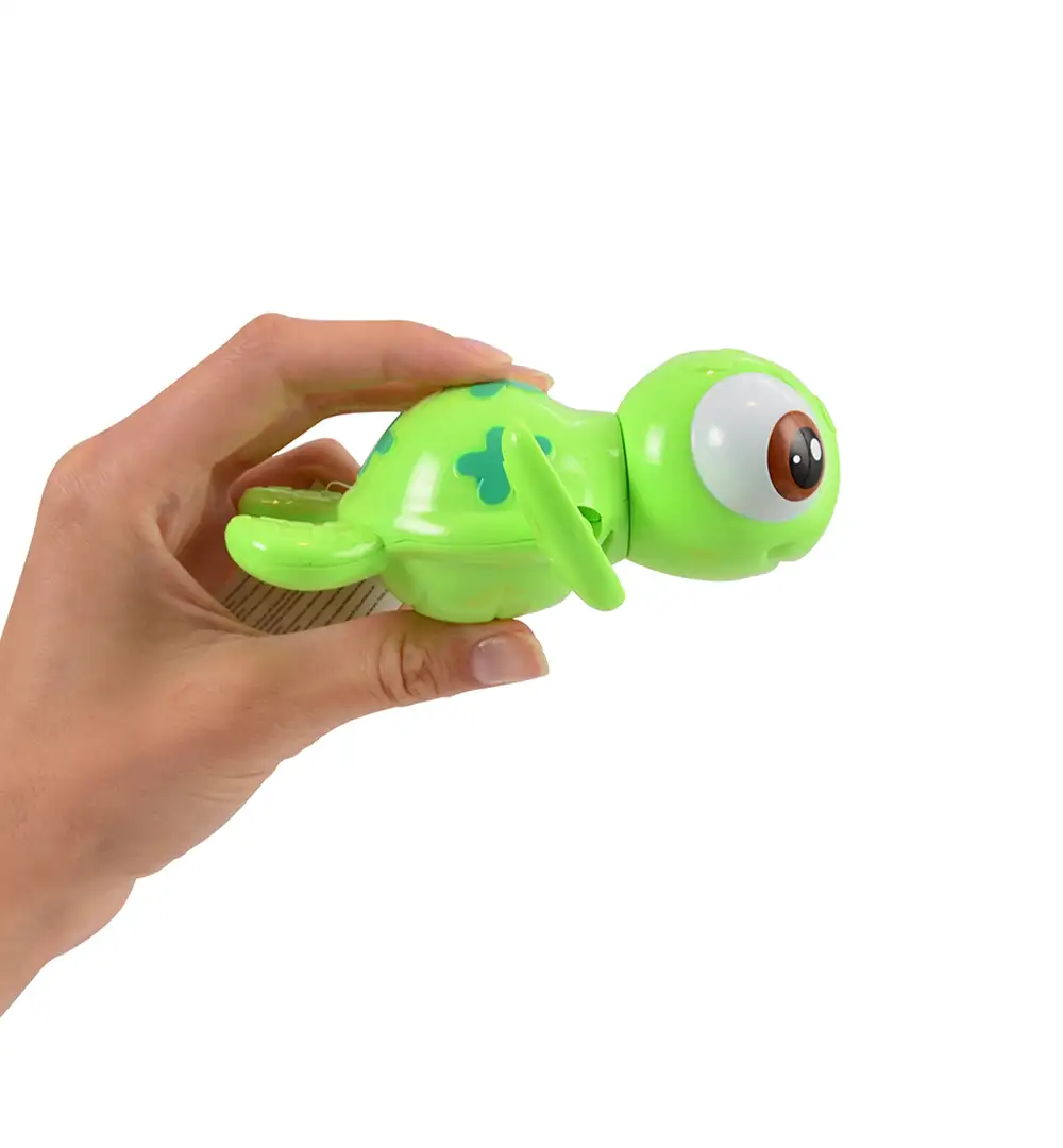 Cute Wind-Up Swimming Turtle Bath Toy for Toddlers
