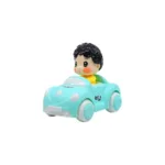 Cute Press and Go Cartoon Boy Convertible Toy Car