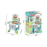 3-in-1 Kids Doctor Cart Playset