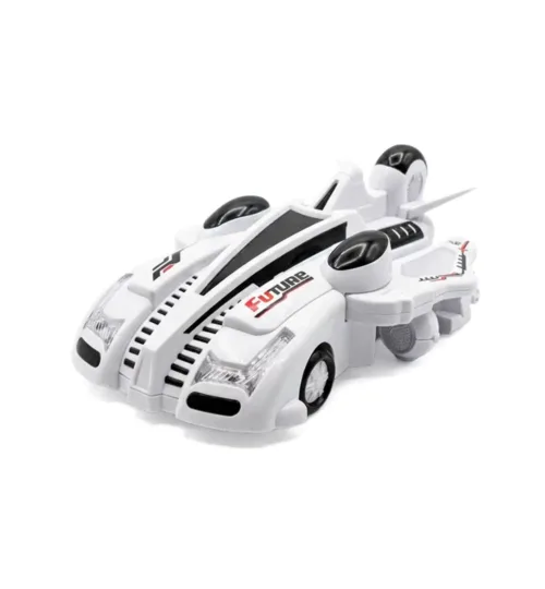 Deformation Transforming Jet Car Toy with Flashing Lights & Music