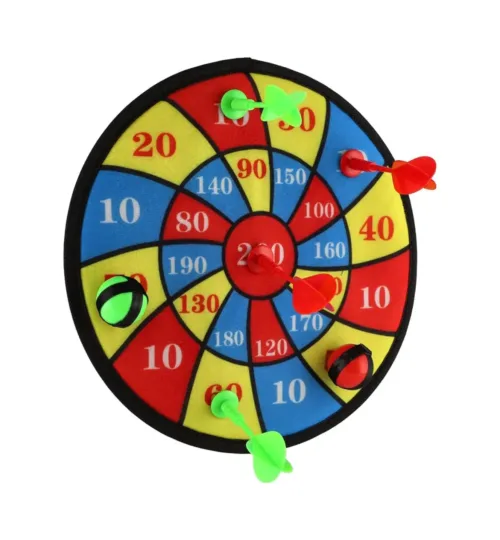 Kids Hook & Loop Dart Board
