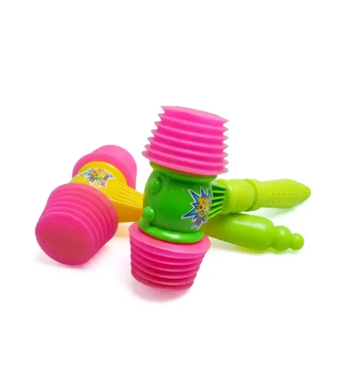 Squeaky Toy Hammer for Kids - Soft Plastic Sound Toy