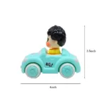 Cute Press and Go Cartoon Boy Convertible Toy Car