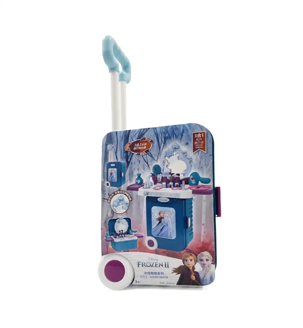 Disney Frozen 3-in-1 Kids Vanity Makeup Playset