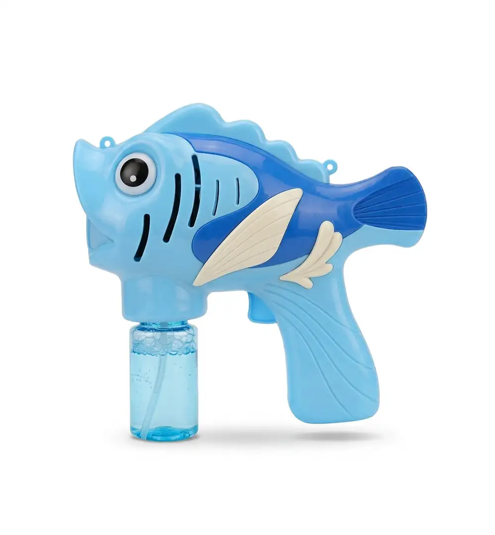 10-Hole Fish Automatic Bubble Gun Blower Toy