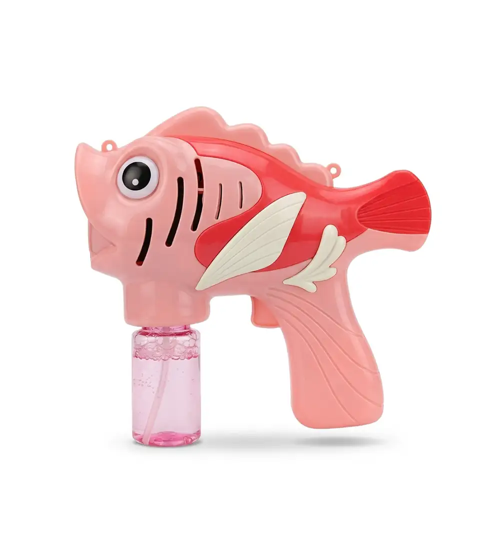 10-Hole Fish Automatic Bubble Gun Blower Toy
