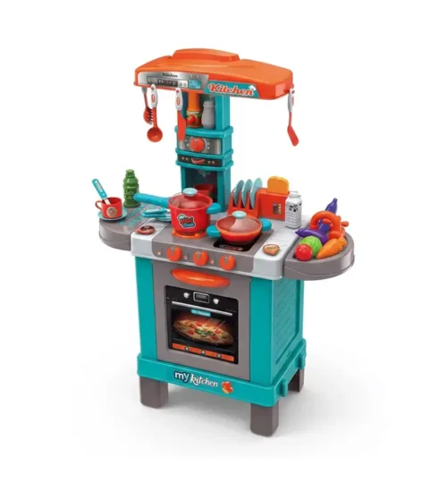Kids Chef Little Chef Pretend Play Kitchen Set with Lights, Realistic Cooking Sounds & Accessories (Ages 3+)