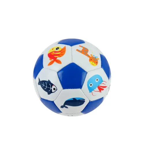 Cute Cartoon Animal Printed Mini Football – Stitched Kids Soccer Ball - 15cm